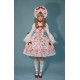 Antique Doll Strawberry Cake Bouquet Blouse JSK and OP(Reservation/3 Colours/Full Payment Without Shipping)